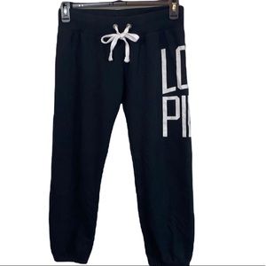 Vintage PINK XS logo campus joggerVictoria’s Secret